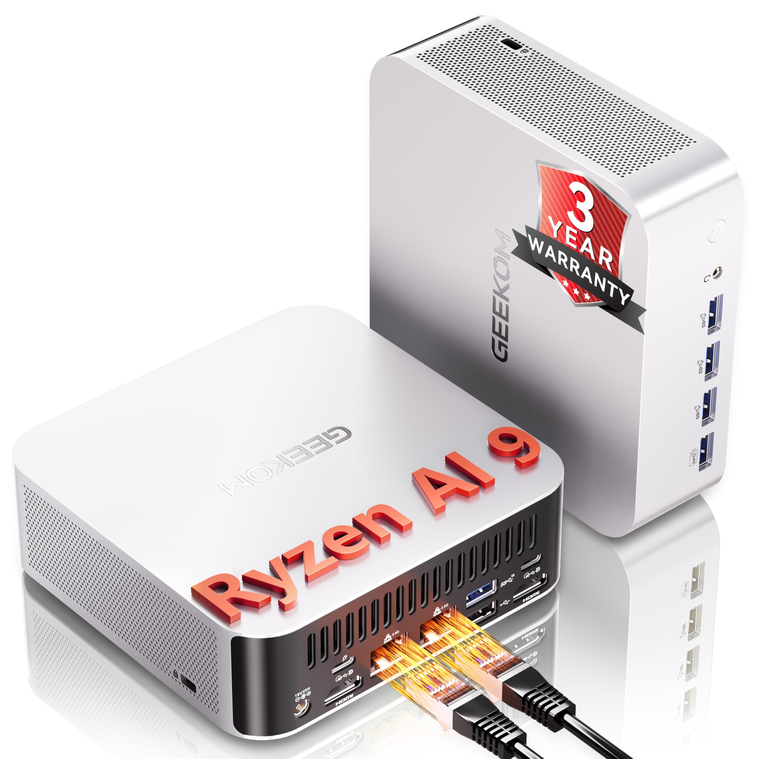 GEEKOM A9 MAX AI ミニPC Amazon.com: GEEKOM A9 Max AI Mini PC, with AMD Ryzen AI 9 HX 370